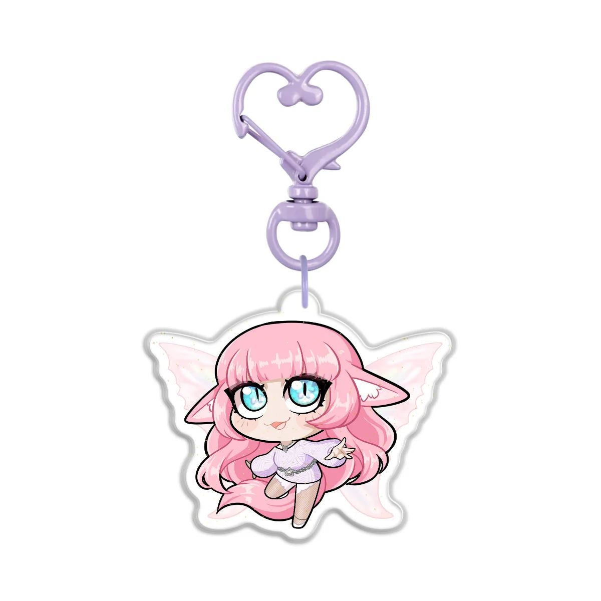 MoJo "Chibi with Fairy Wings" Keychain