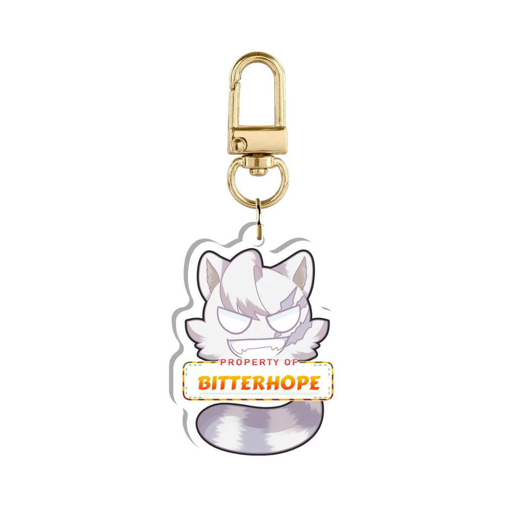 ProcyonrexVT "Property of Bitterhope" Keychain