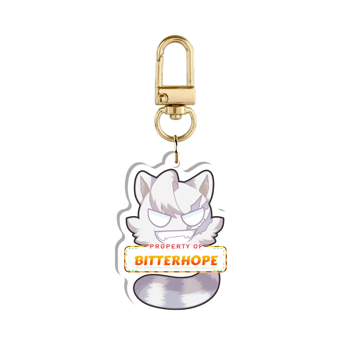 ProcyonrexVT "Property of Bitterhope" Keychain