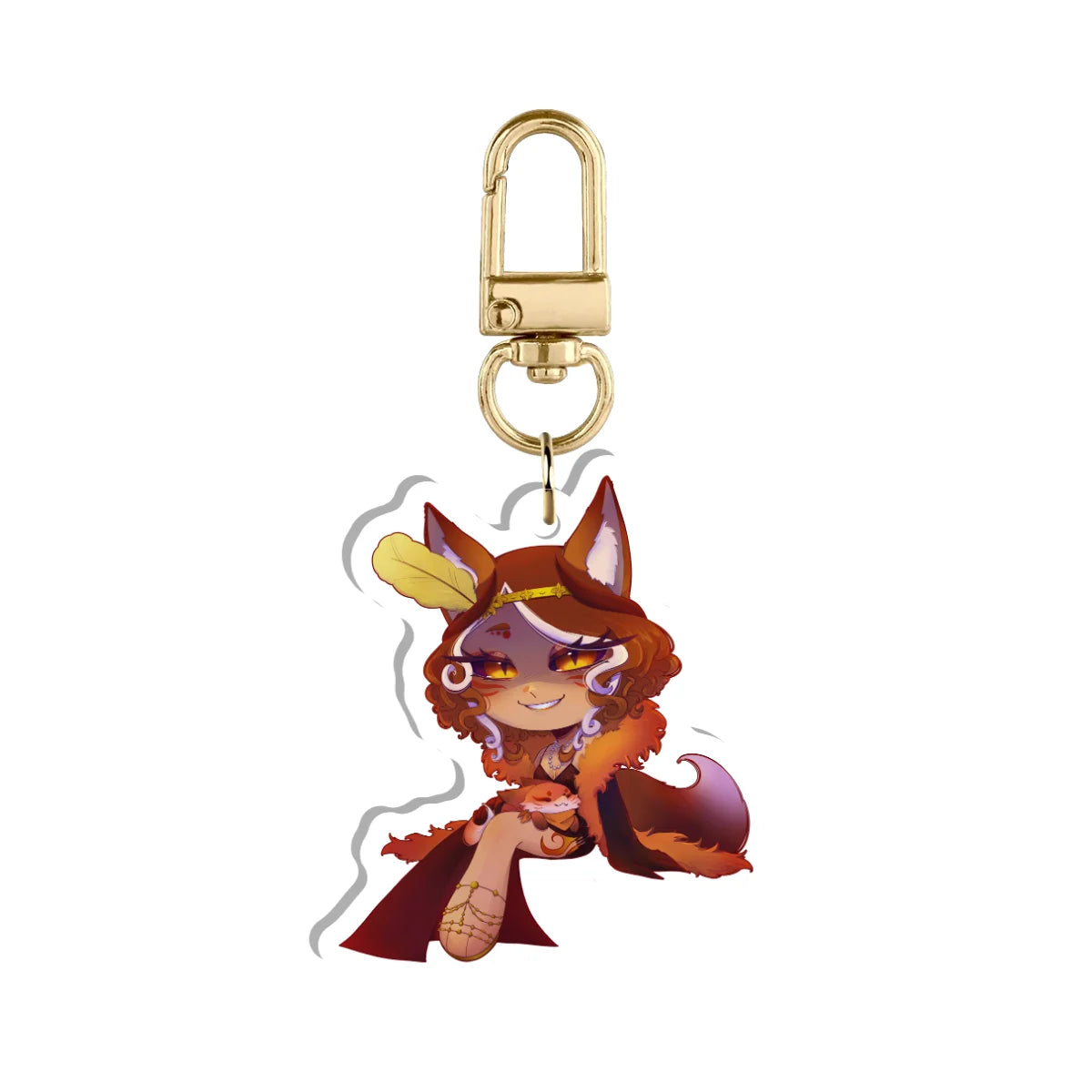 TakumiChiaki "Smug" Keychain