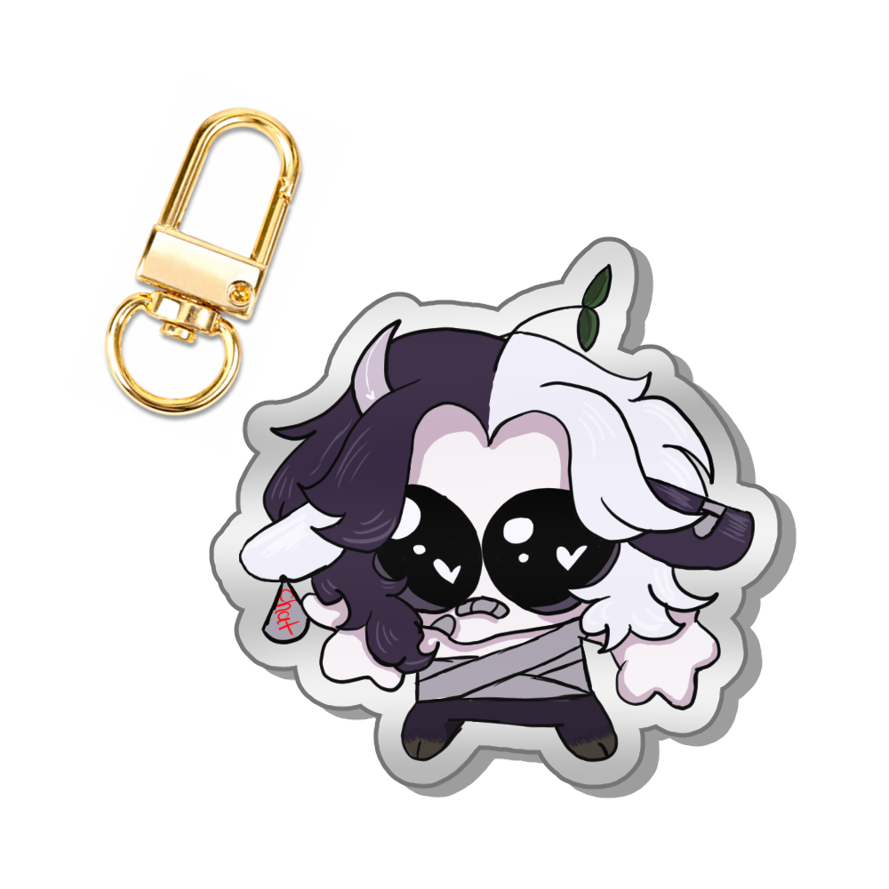 Alma Amaru "Chat" Keychain