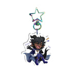 EdenEclipse "Happy Wave" Keychain