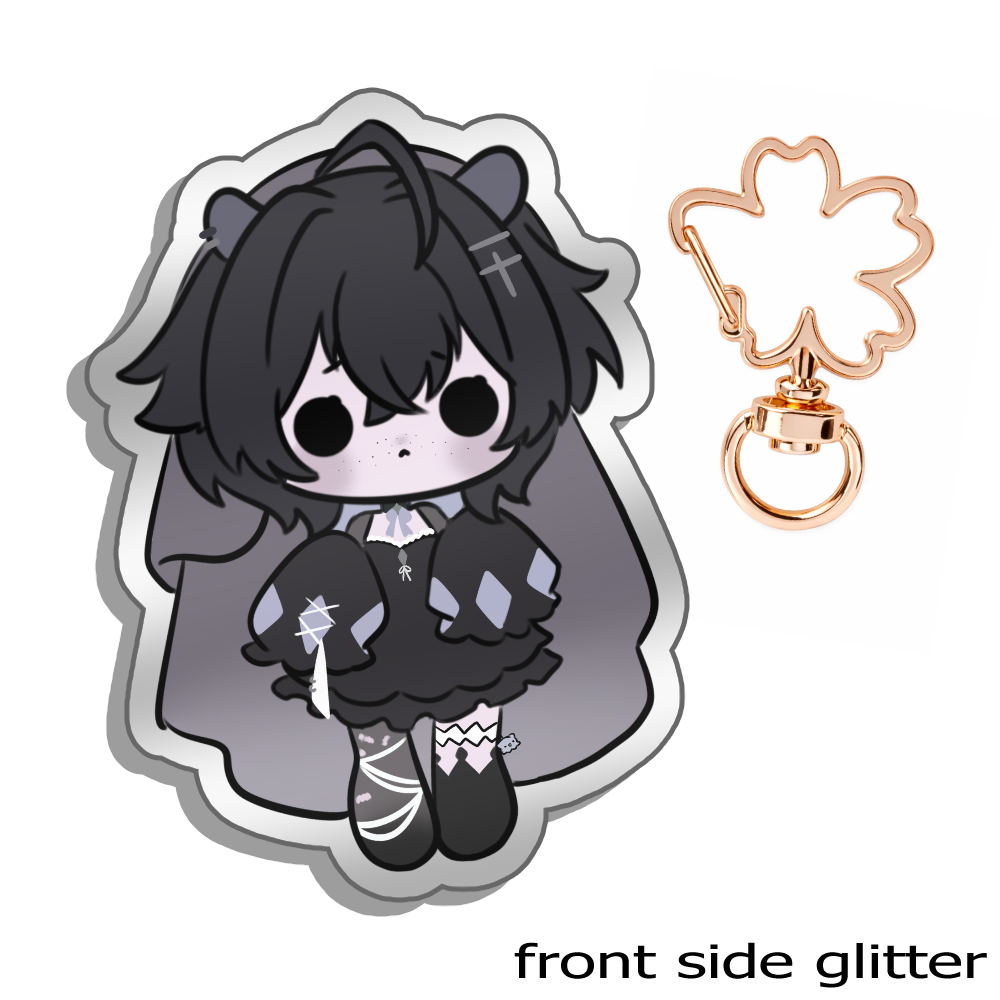 Ariel "Short Hair Cheeb" Keychain