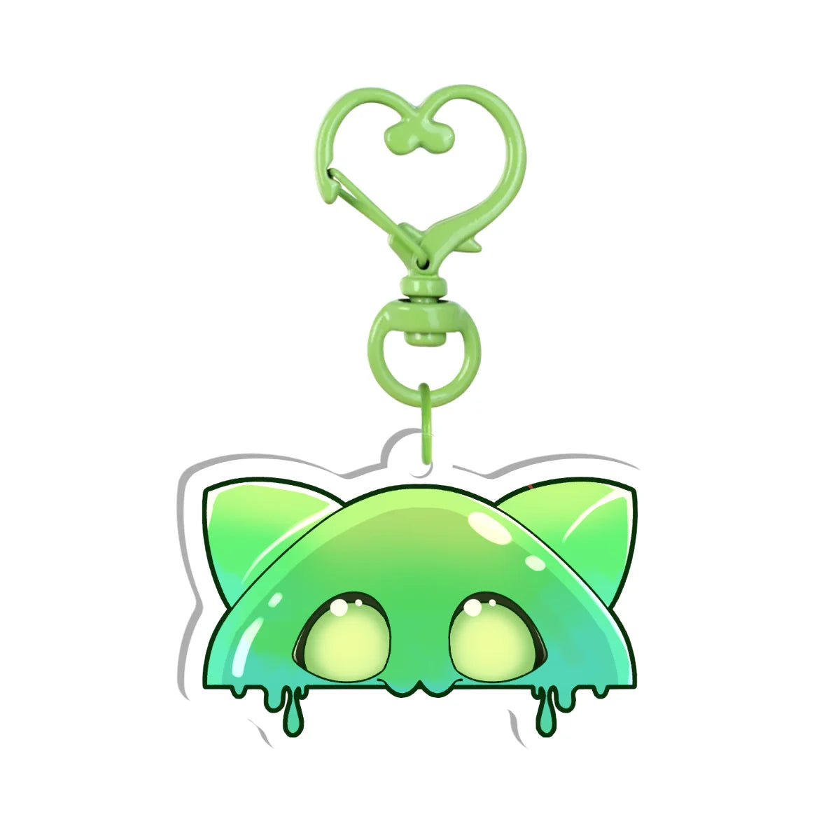 ThatSlimeOnline "Vee Cat" Keychain