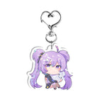 Ashdriel "Chibi Cuddle" Double-Sided Holographic Keychain