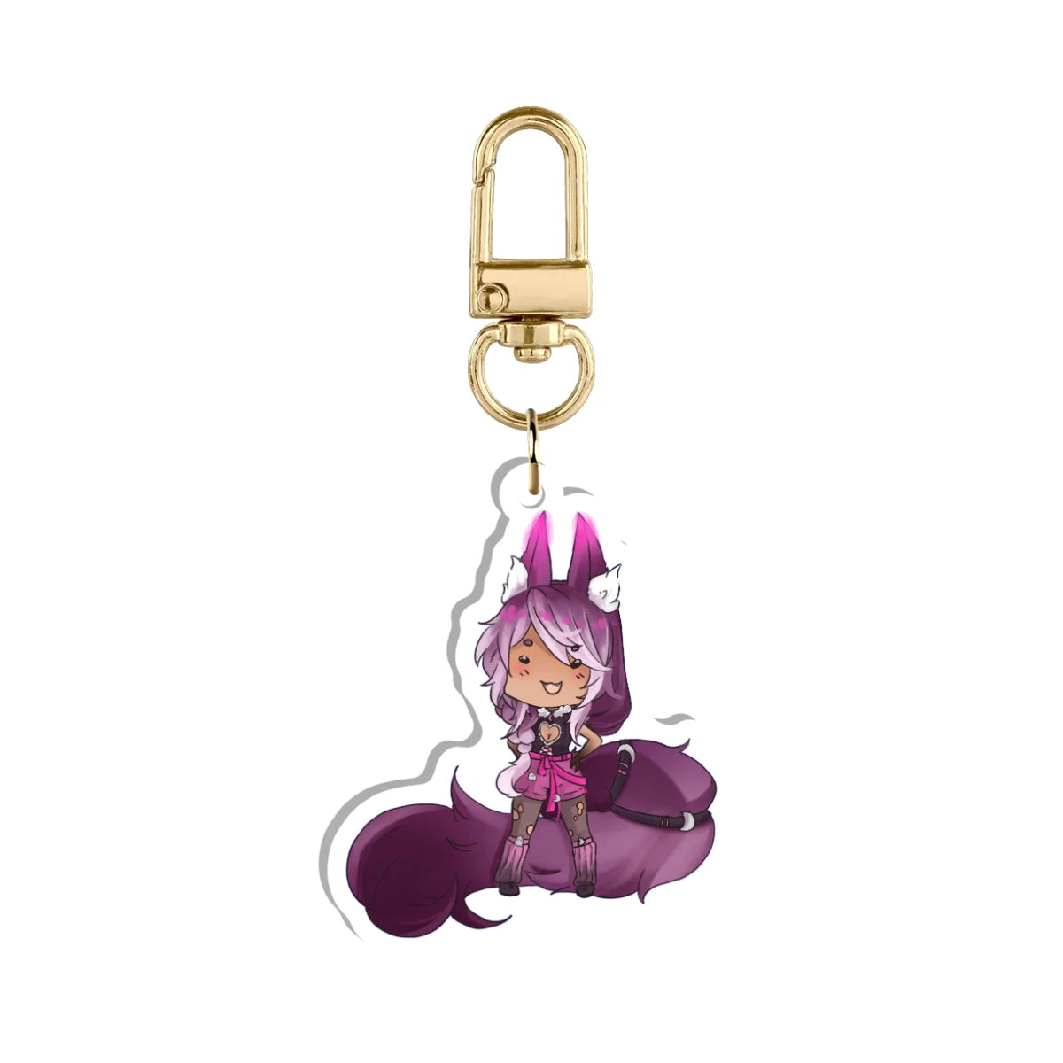GhostlySerene "Smol Smug" Keychain
