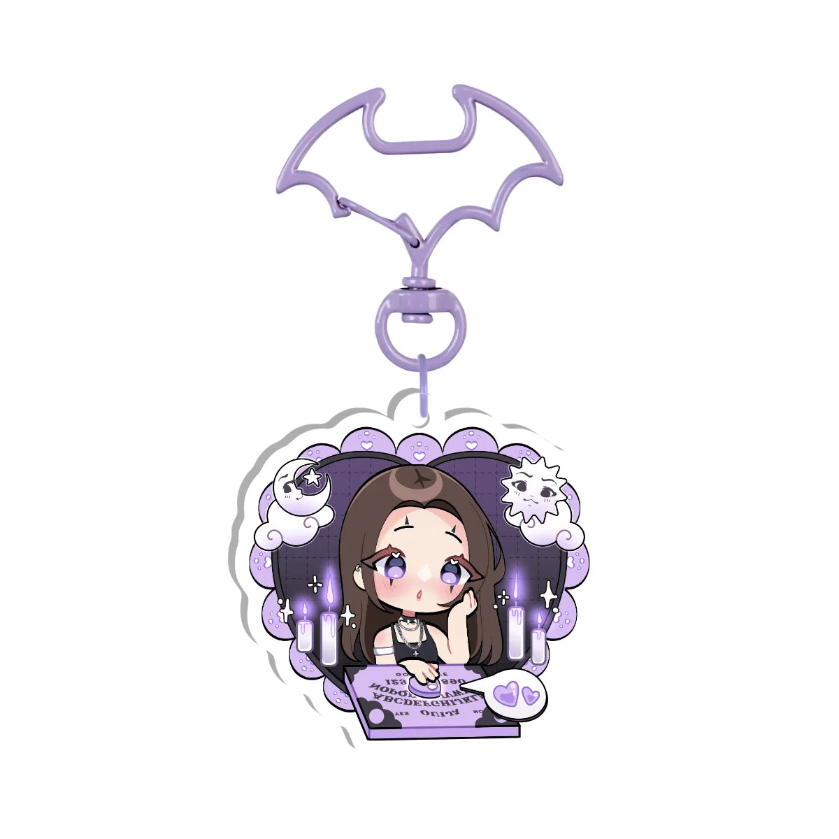 Lilyofthegraves "Ouija" Keychain