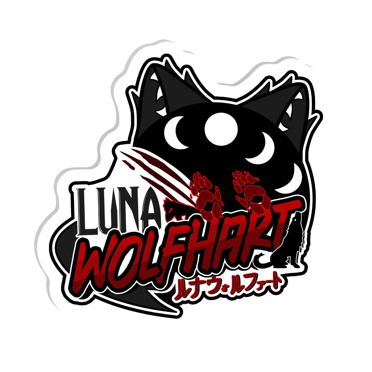 LunarLycanthrope Acrylic Pin