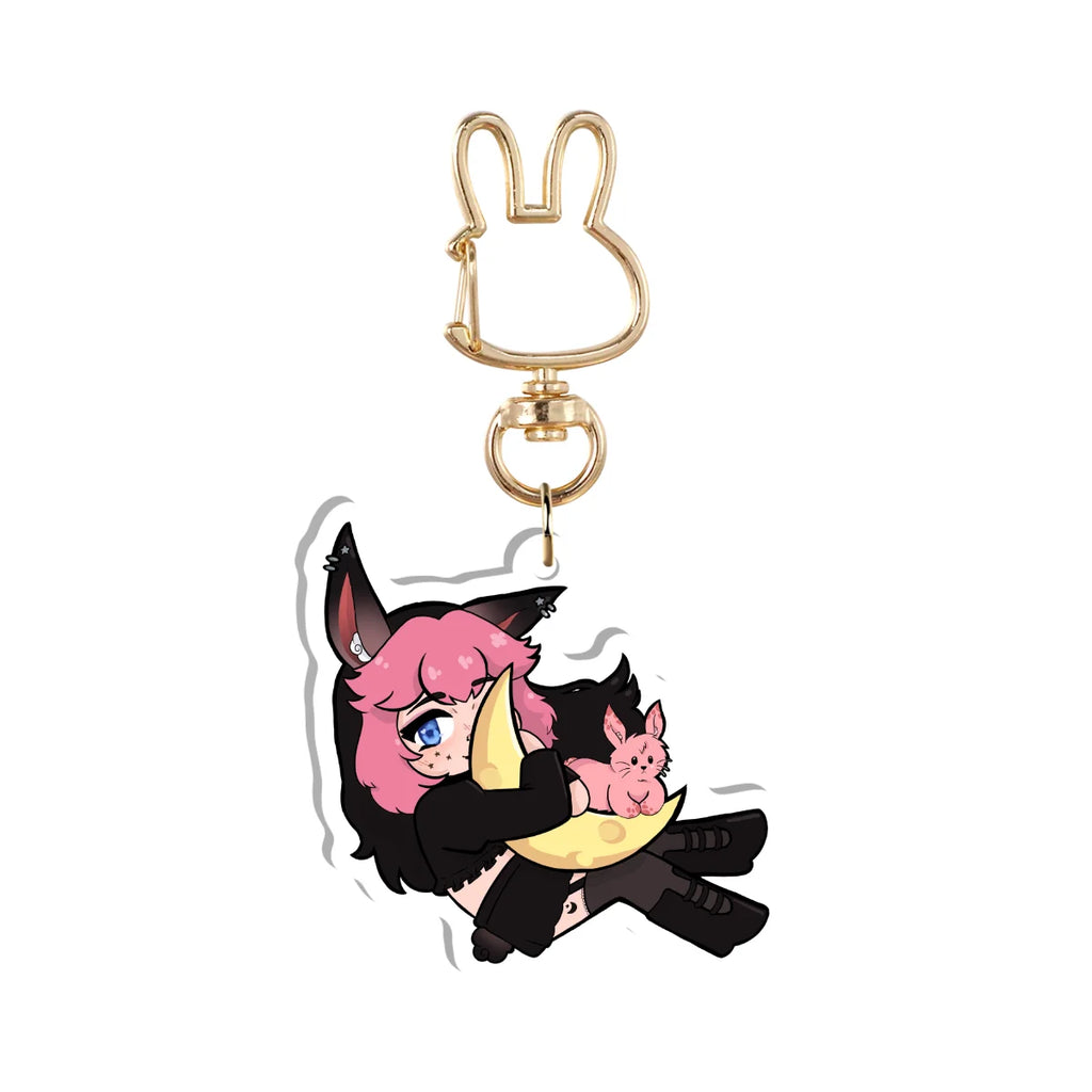 Solace Plum “Chibi” Keychain