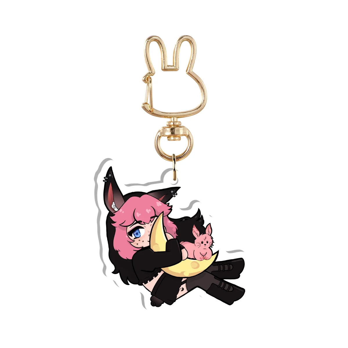 Solace Plum “Chibi” Keychain