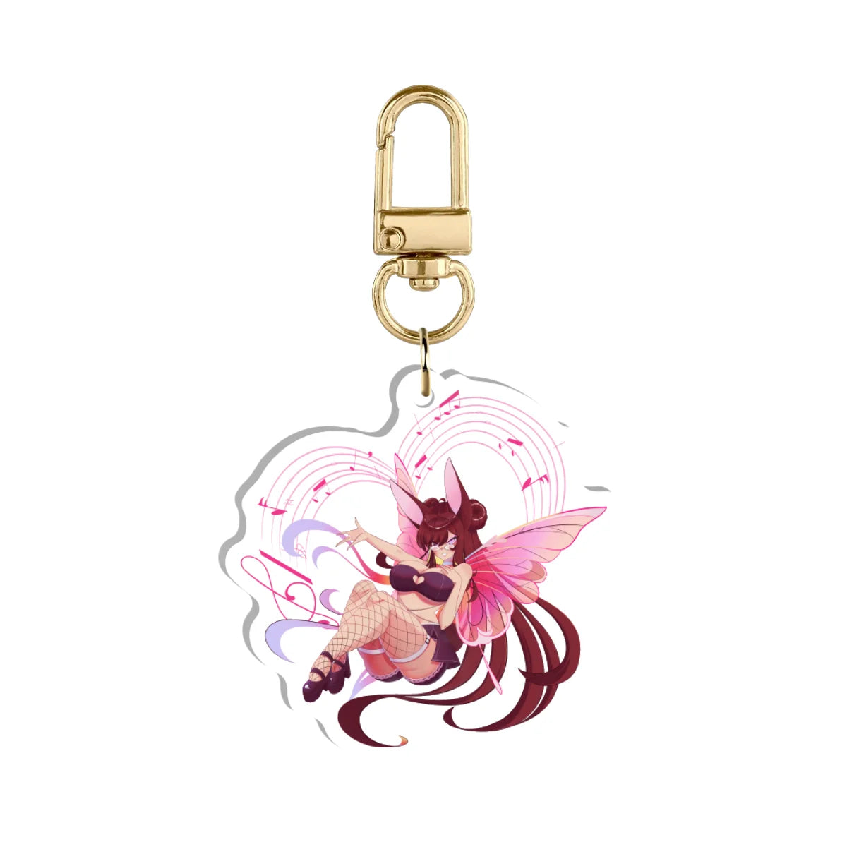 Hunni Bunni "Love Idol" Keychain