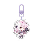 nekowomai "Chibi" Front-Side Epoxy Keychain