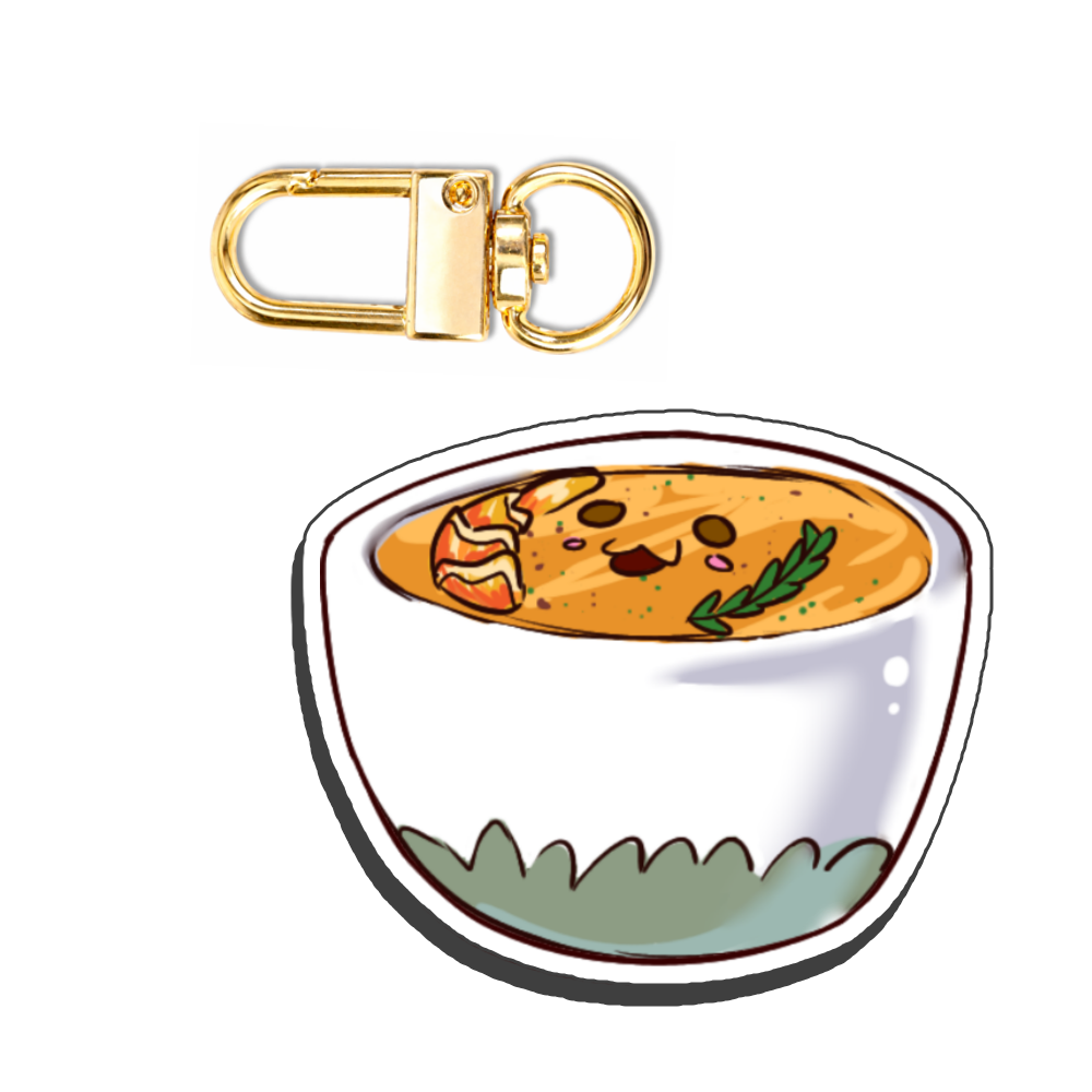 Bisc "Bisc" Keychain