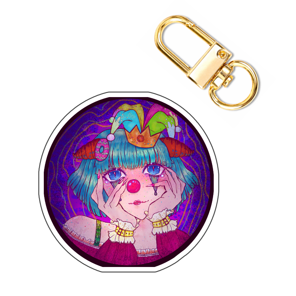 Bisc "In Love" Keychain