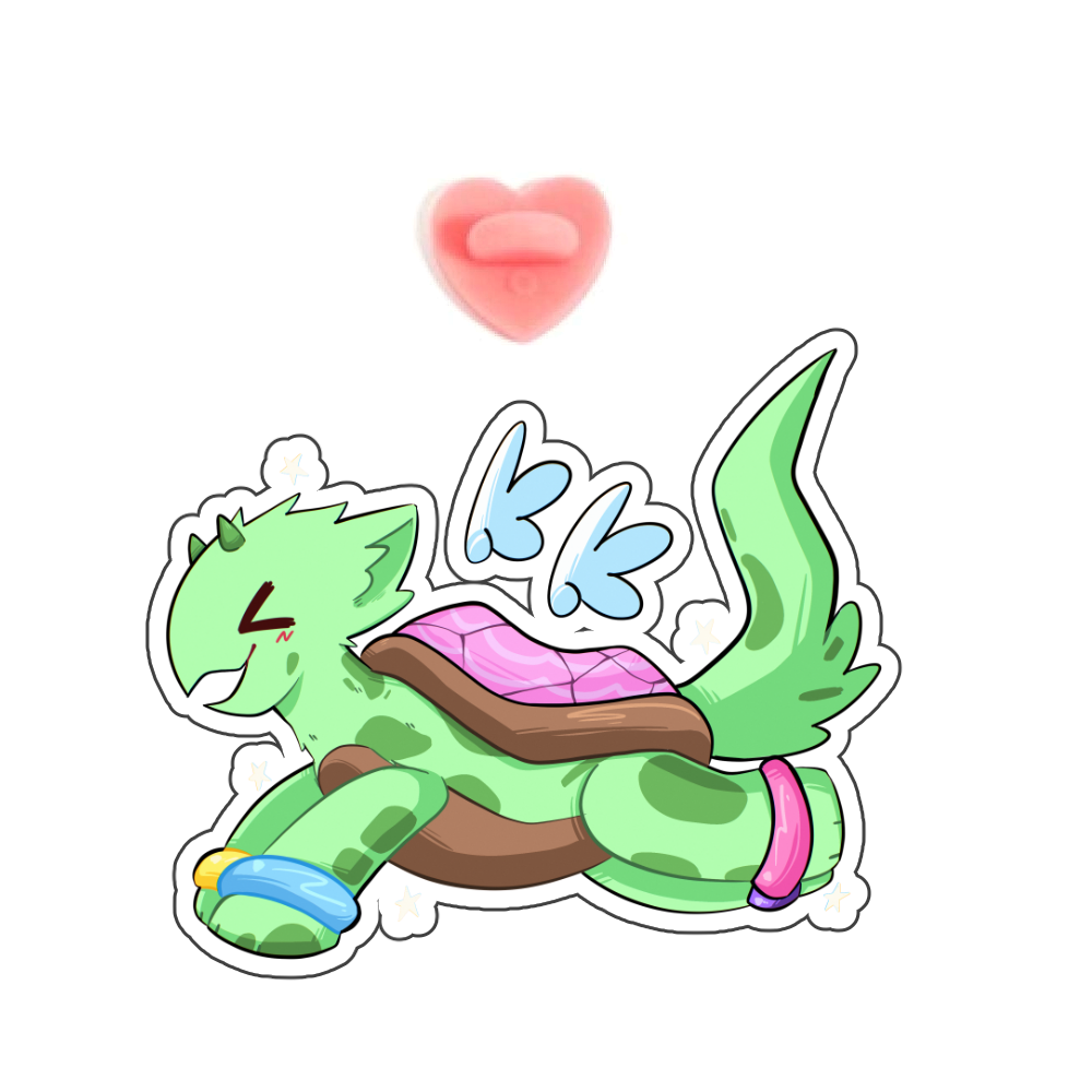 Bisc "Flying Mascot" Pin