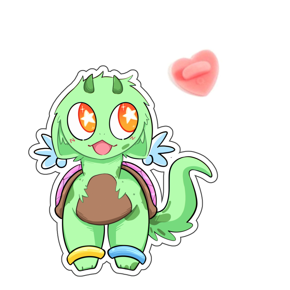 Bisc "Mascot :D" Pin