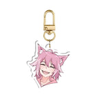 cabbytat "Smile" Keychain - KatDragonz