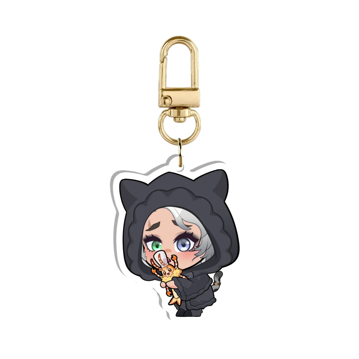 YukuriVT "Chibi Hug" Keychain