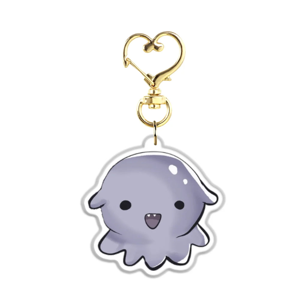 Ariel "Mascot" Glitter Keychain