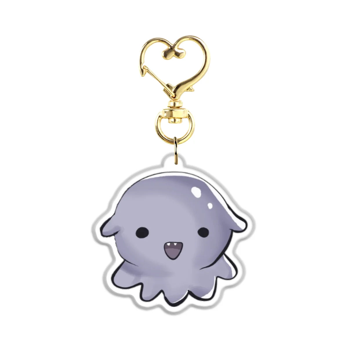 Ariel "Mascot" Glitter Keychain