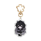Ariel "Short Hair Cheeb" Glitter Keychain