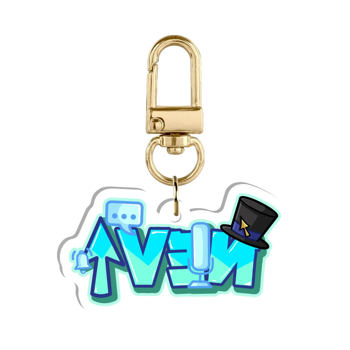 PROJECT//ECLIPSE "Nev Logo" Keychain