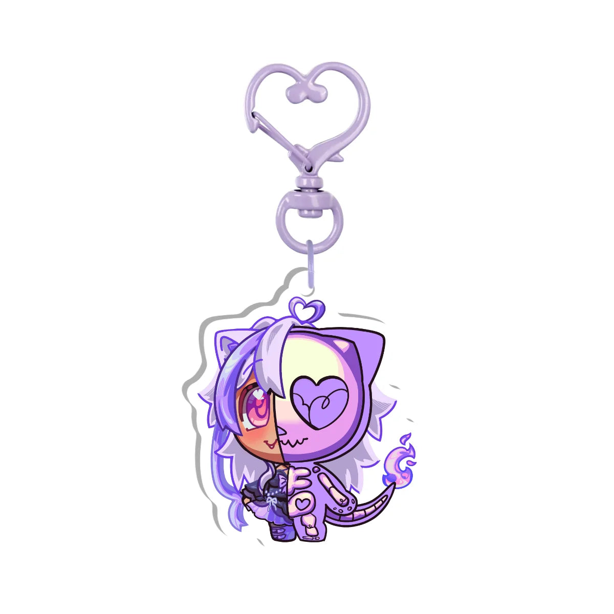 Jobooki "Skeletal Chibi" Keychain