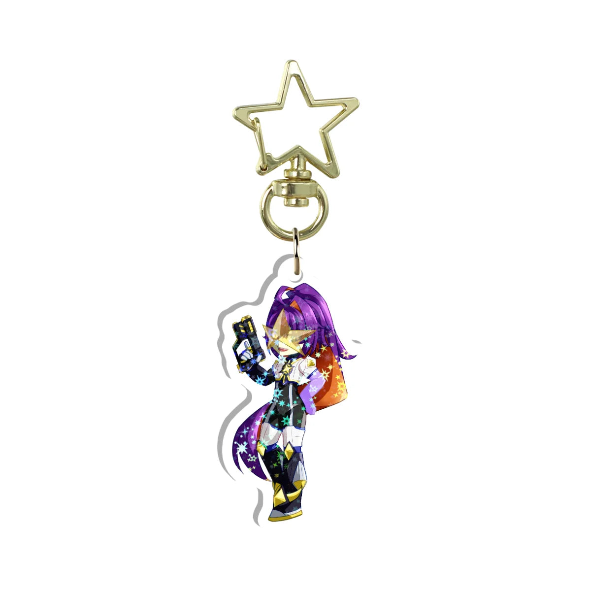 Astra Raksell "Anniversary" Holographic Keychain