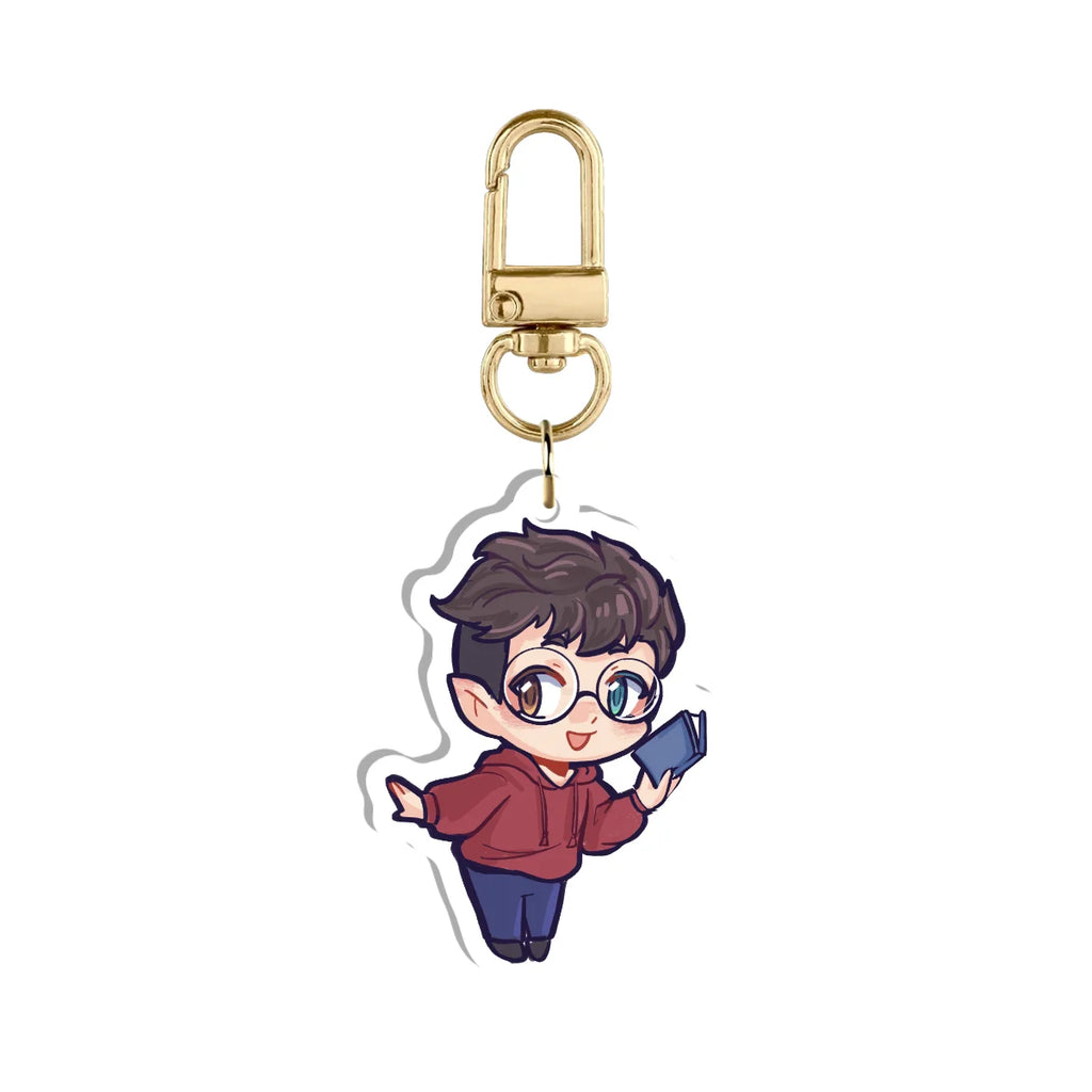Loud_Lone "Book" Keychain