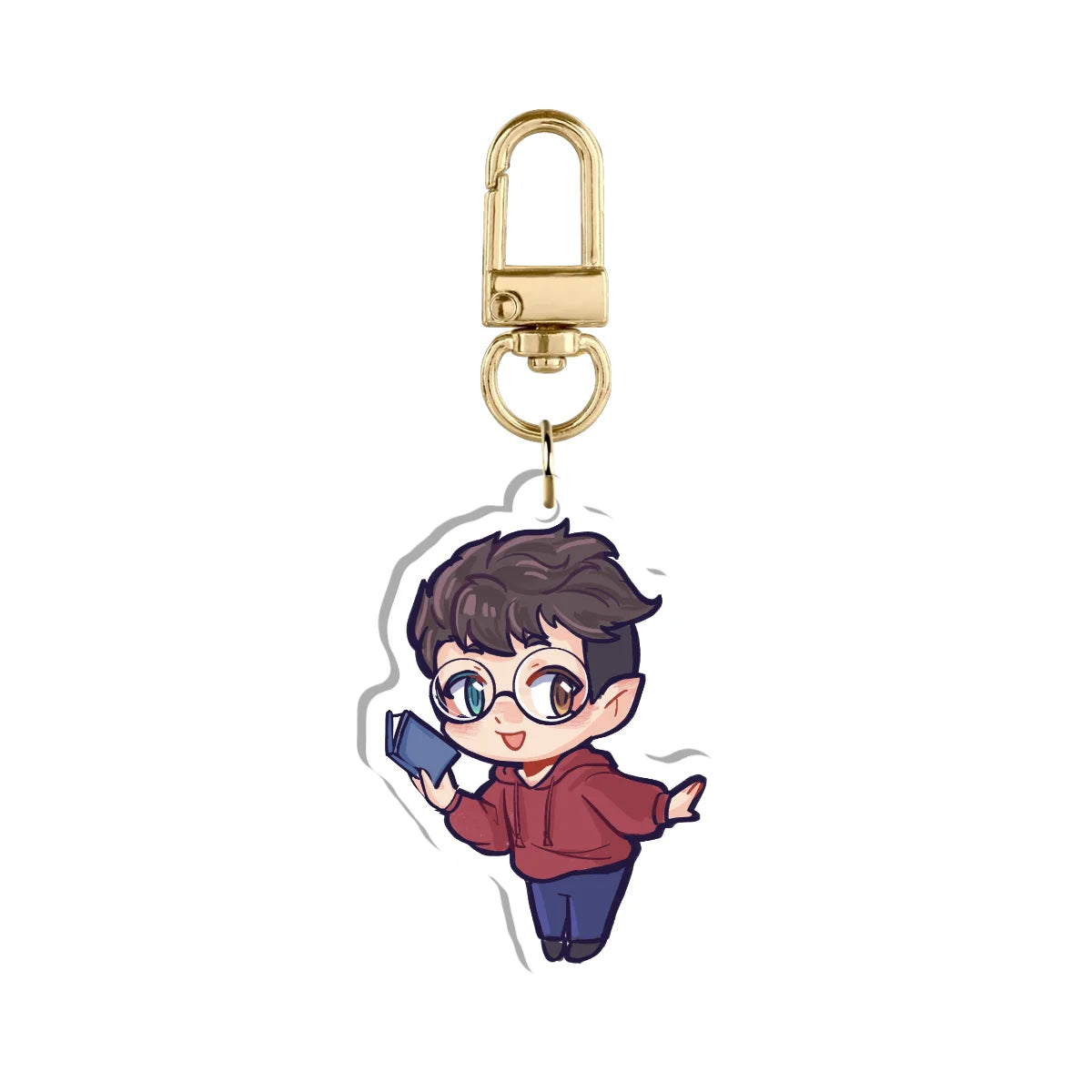 Loud_Lone "Book" Keychain