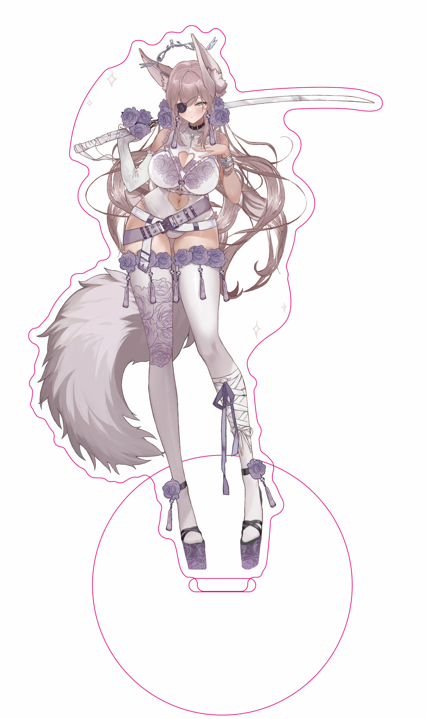 Canin Rose "Ready for Battle" Standee