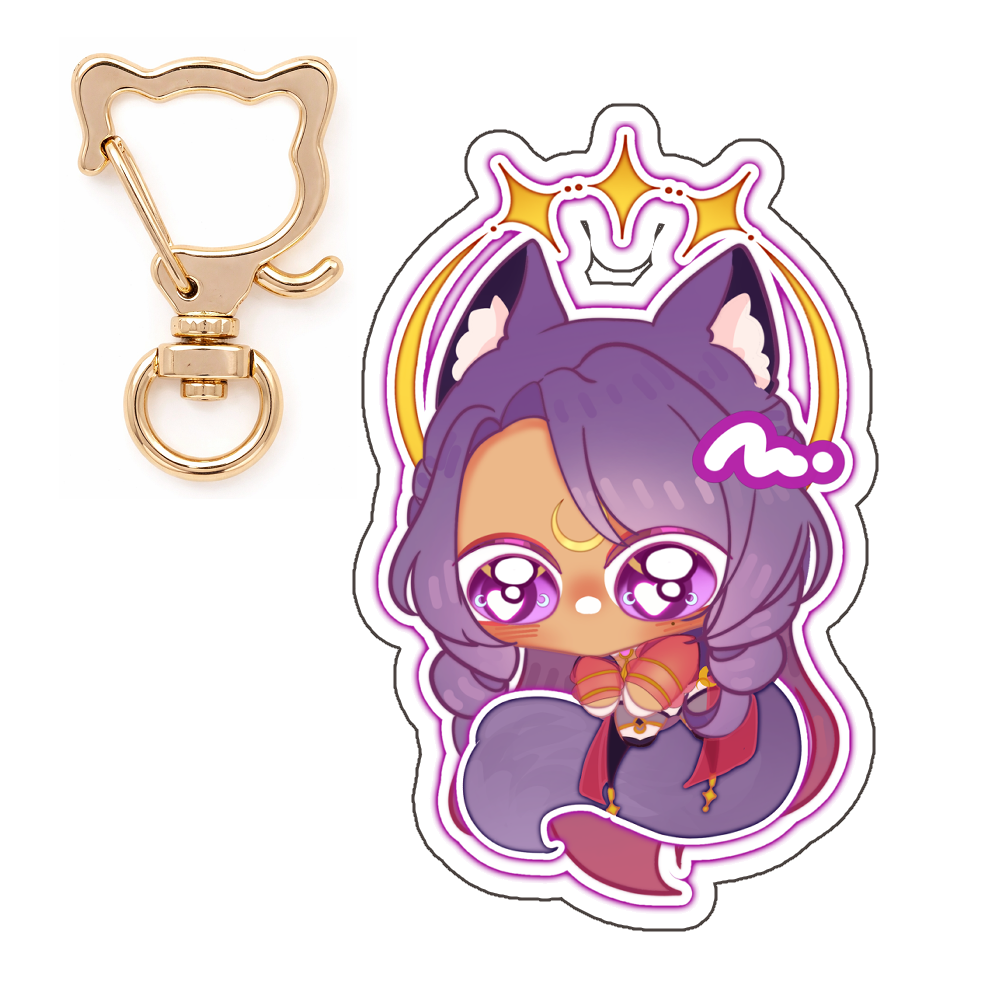 MoondustLeo "Dangling" Acrylic Keychain