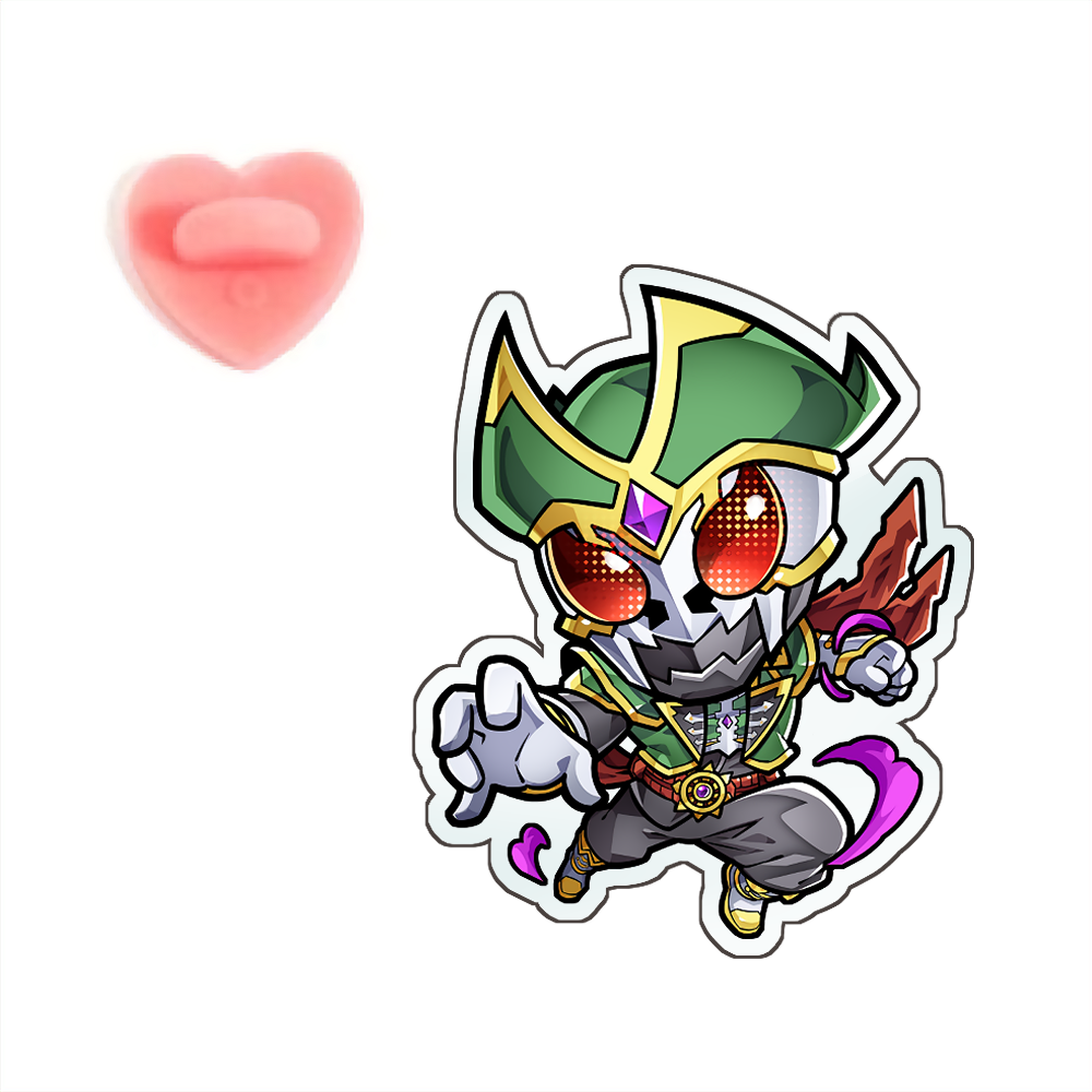 Masked Pirate Geist "Punch Back" Pin