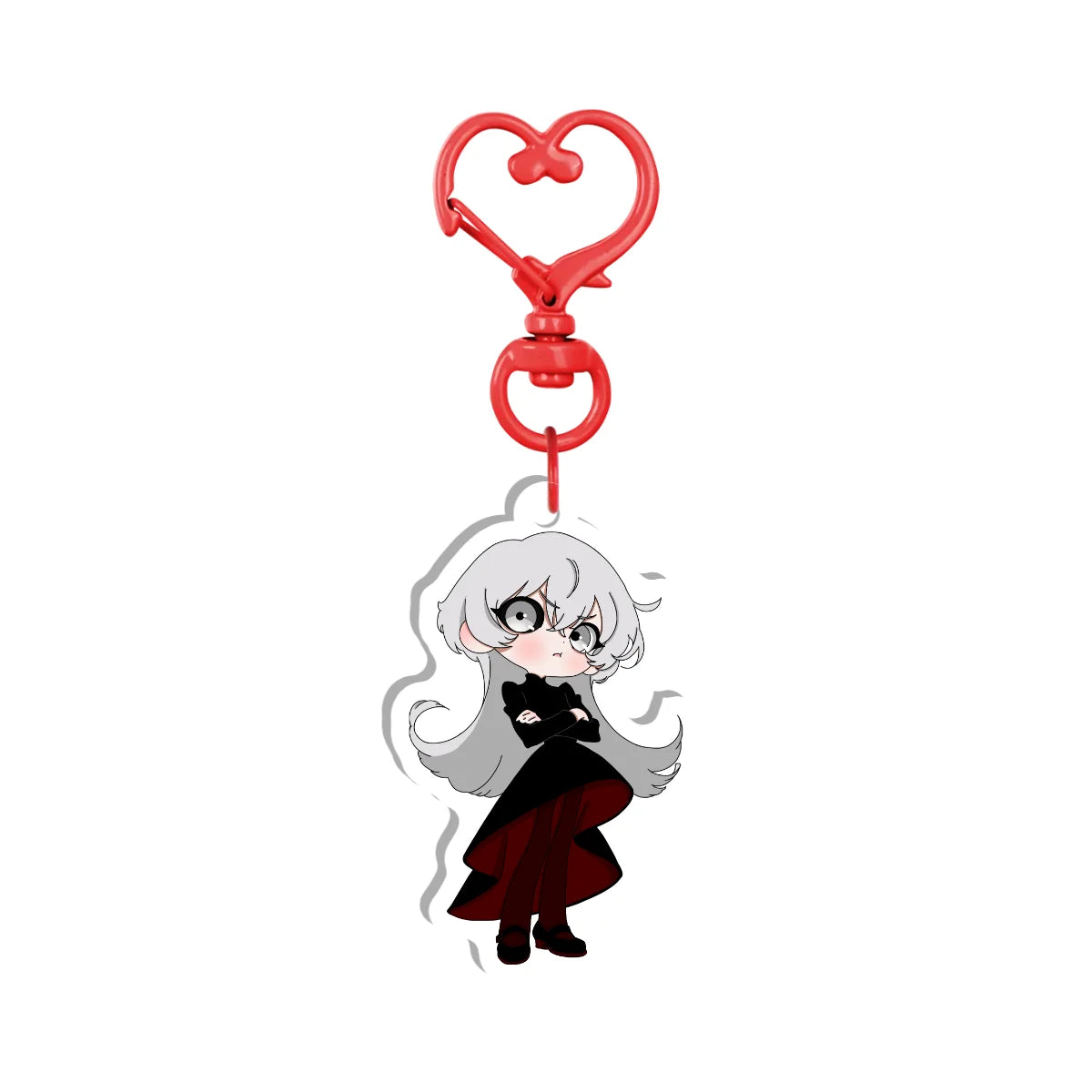 Aoife Aisling "Tsun" Front-Side Holographic Keychain
