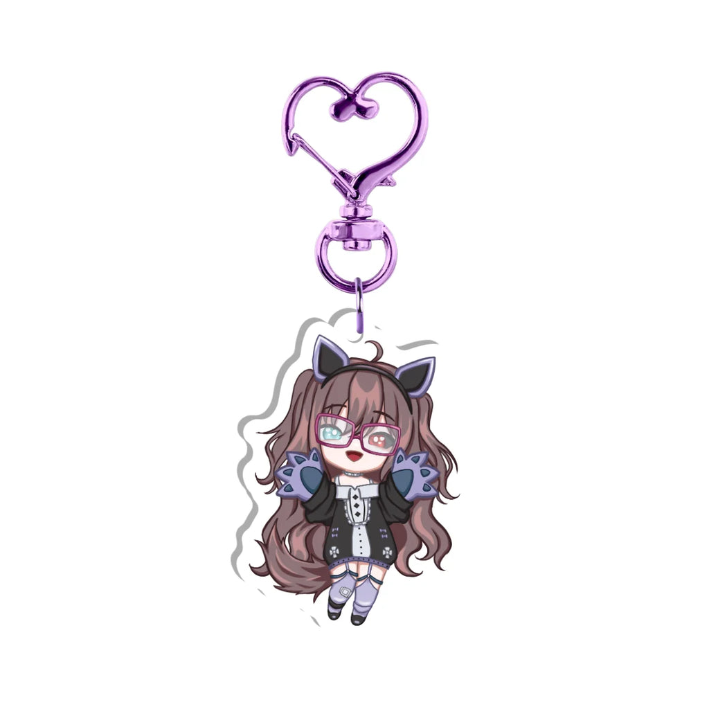 RockLoLove "Hey There" Keychain