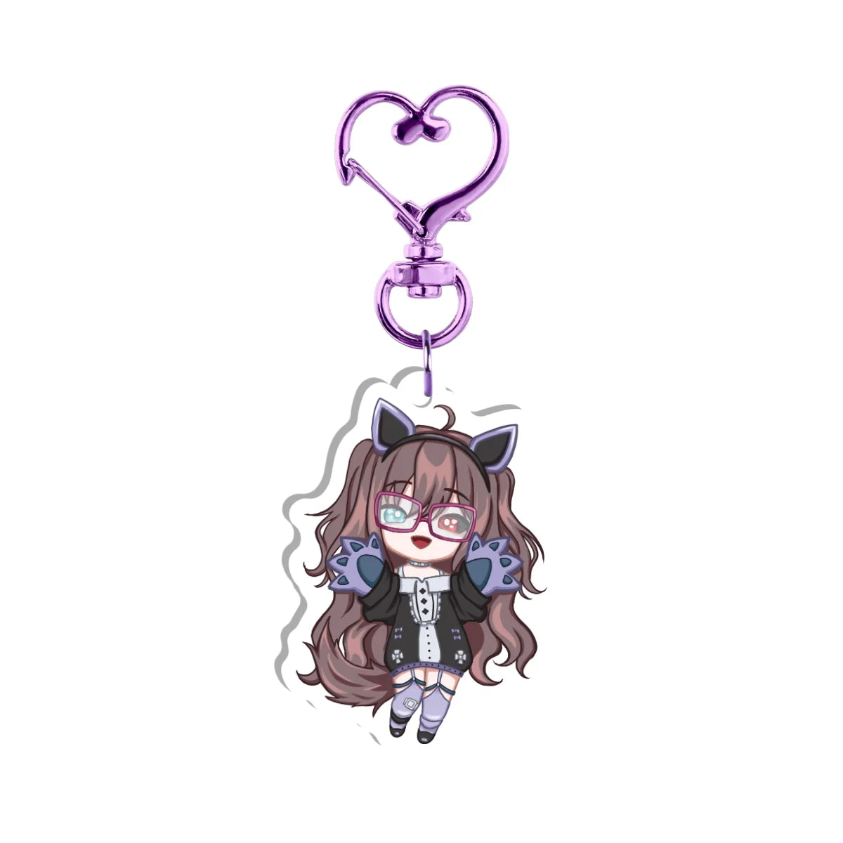 RockLoLove "Hey There" Keychain