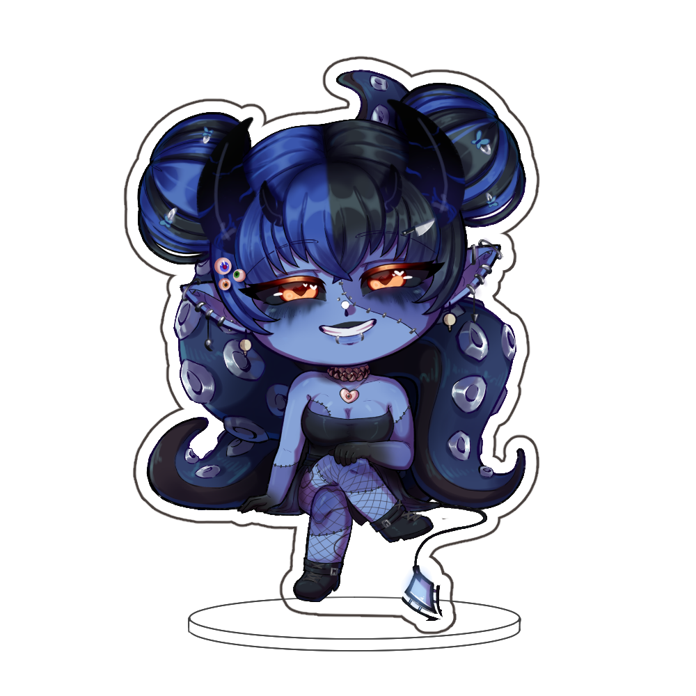 maleficxm "Chibi Sit" Standee