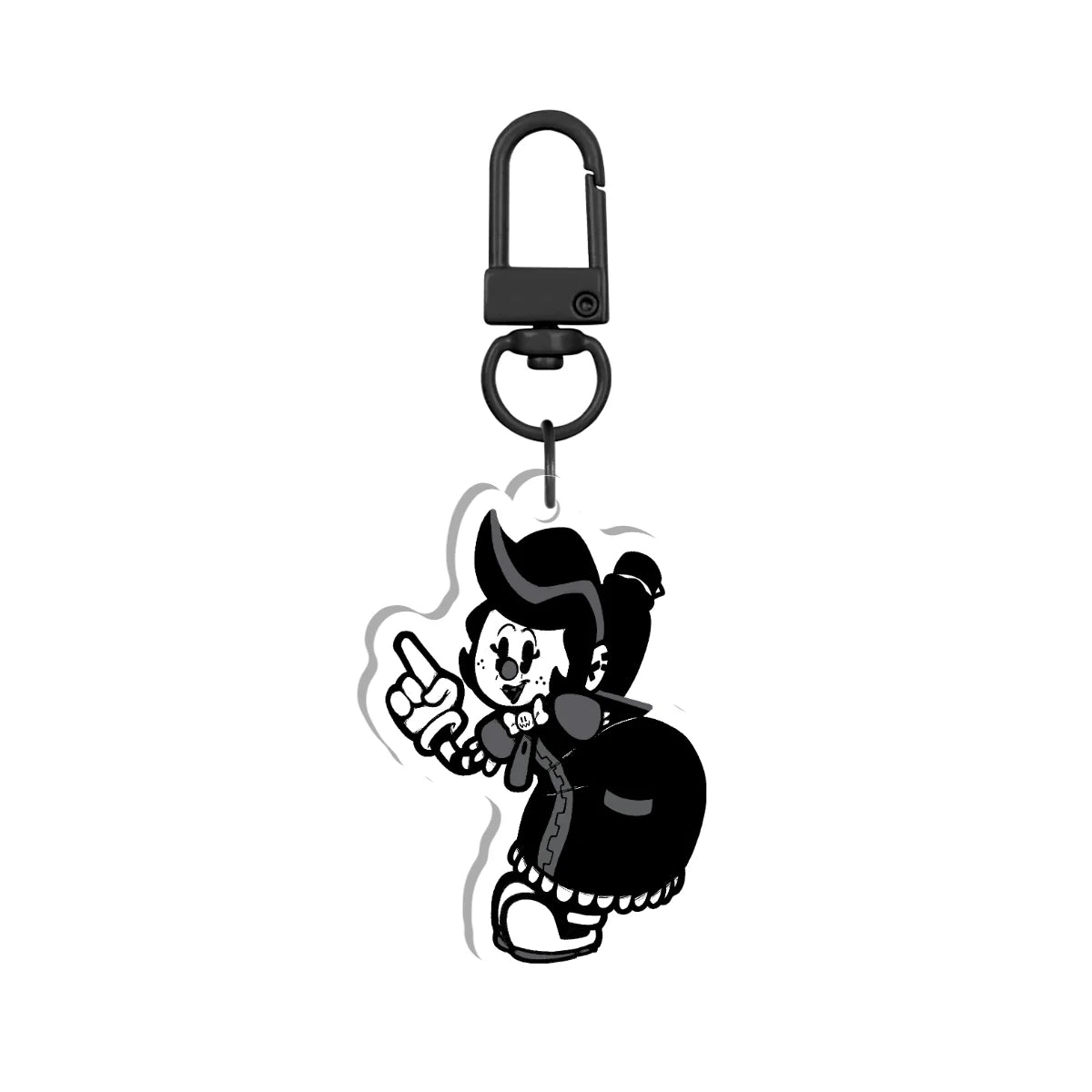 Bittles "Hidden Anger" Double-Sided Keychain