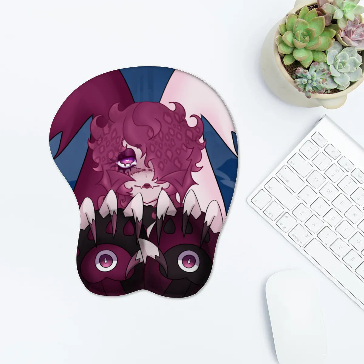 66grimdemise66 3D Booba Mousepad