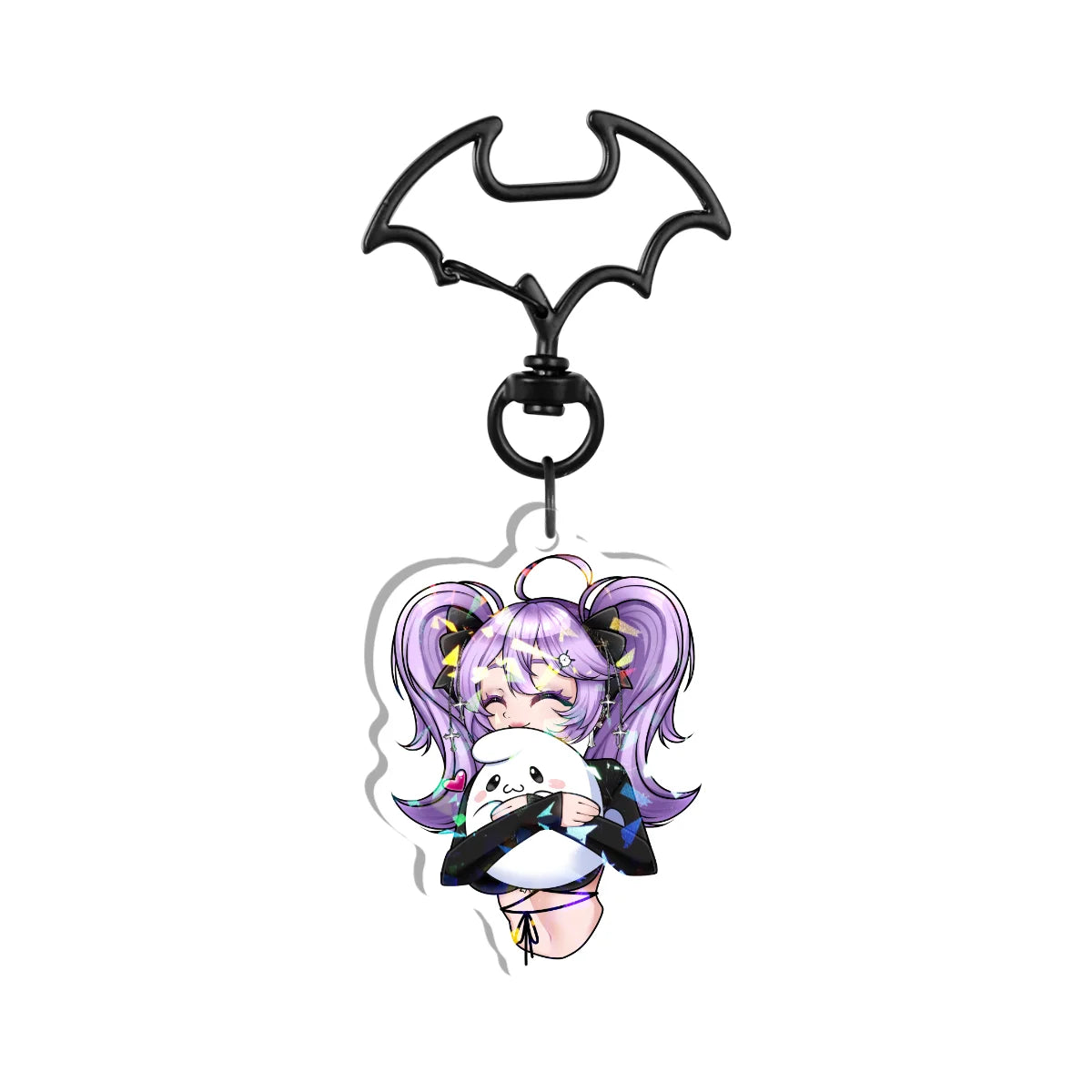 Ashdriel "Plush Squeeze" Double-Sided Holographic Keychain