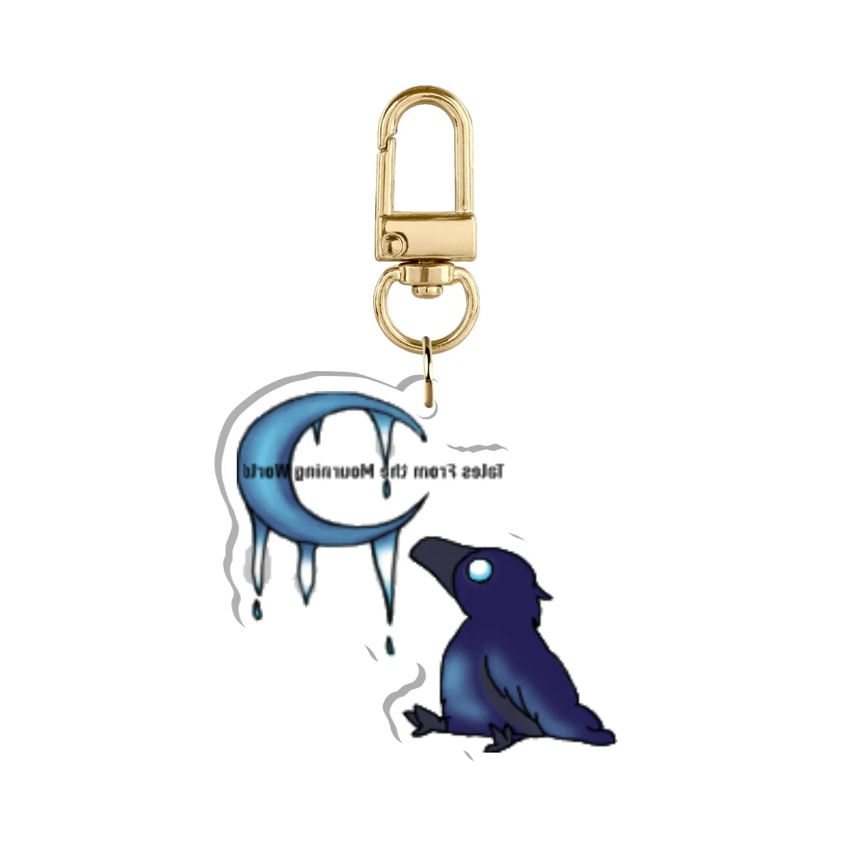 CuriousCorvus.EXE "Most Curious" Keychain