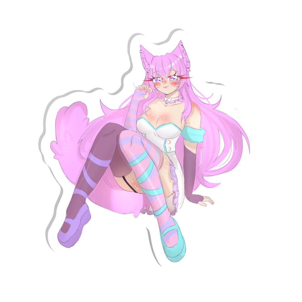Voltdust "Sitting Pretty" Acrylic Pin