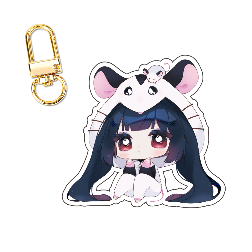 Dahlia Berkowitz "Chibi" Keychain