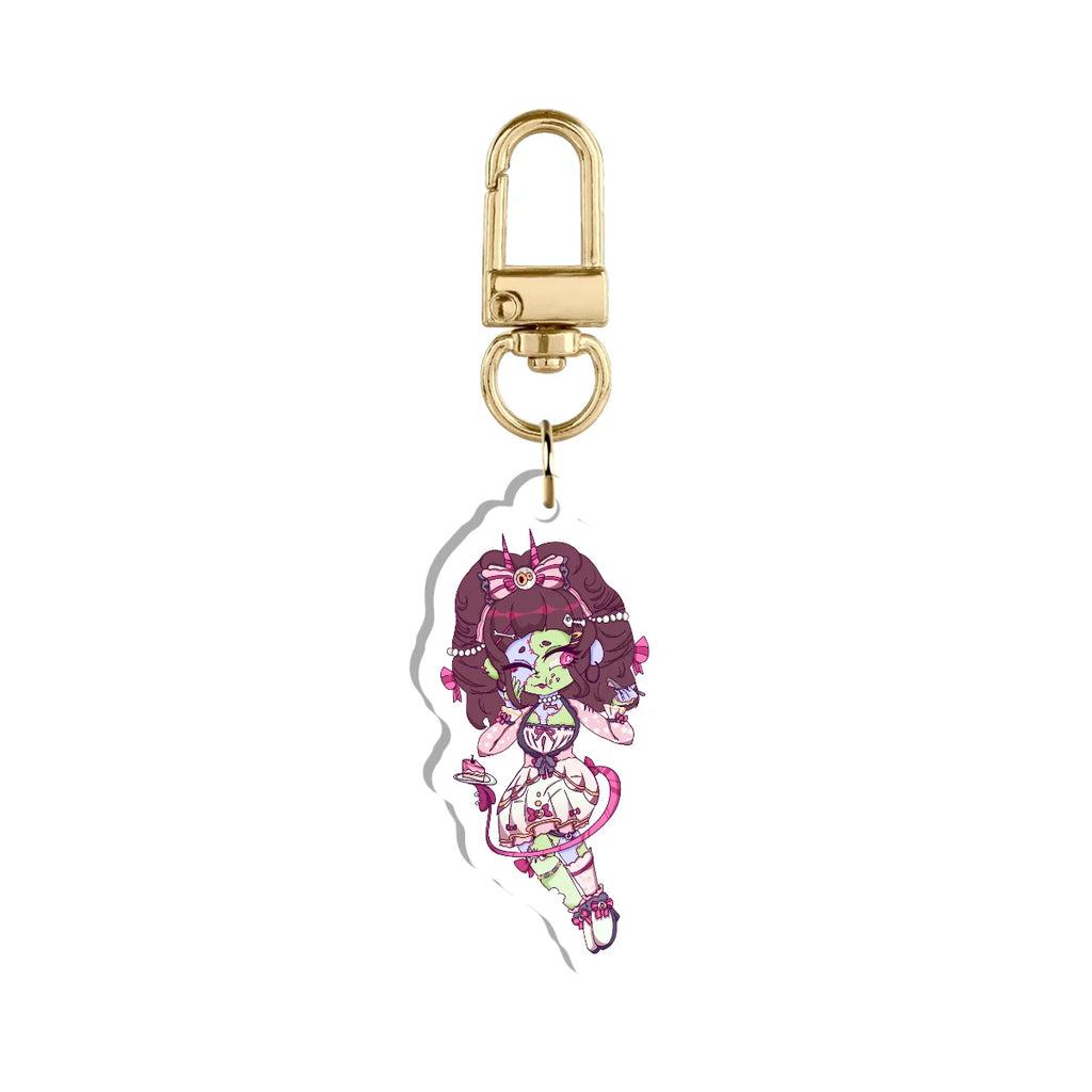 Zoni Bishi "Lavender Tasting" Keychain