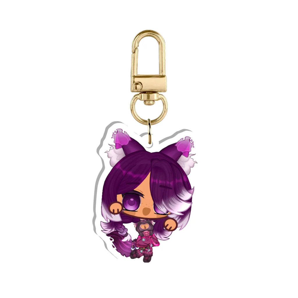 GhostlySerene "Chibi Dance" Keychain