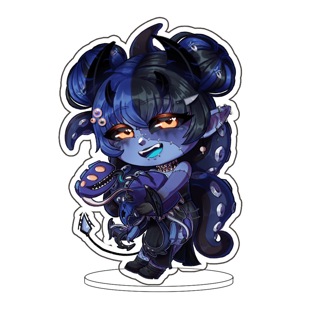 maleficxm "Chibi Cuddle" Standee - KatDragonz