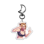 Rasikigryph Front-Side Epoxy Keychain