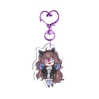 RockLoLove "Hey There" Keychain