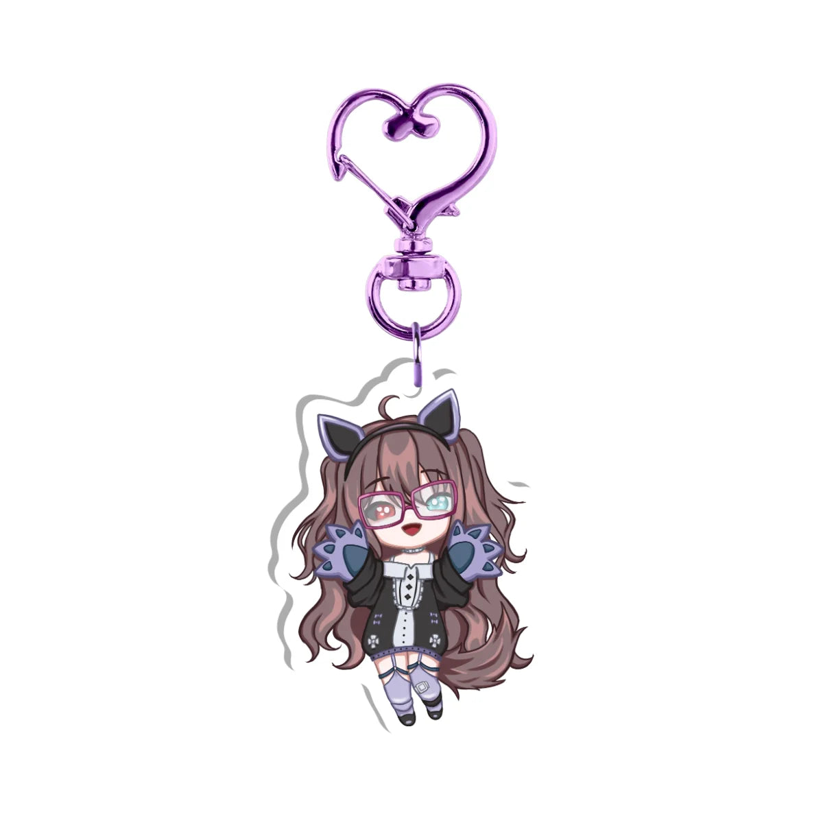 RockLoLove "Hey There" Keychain