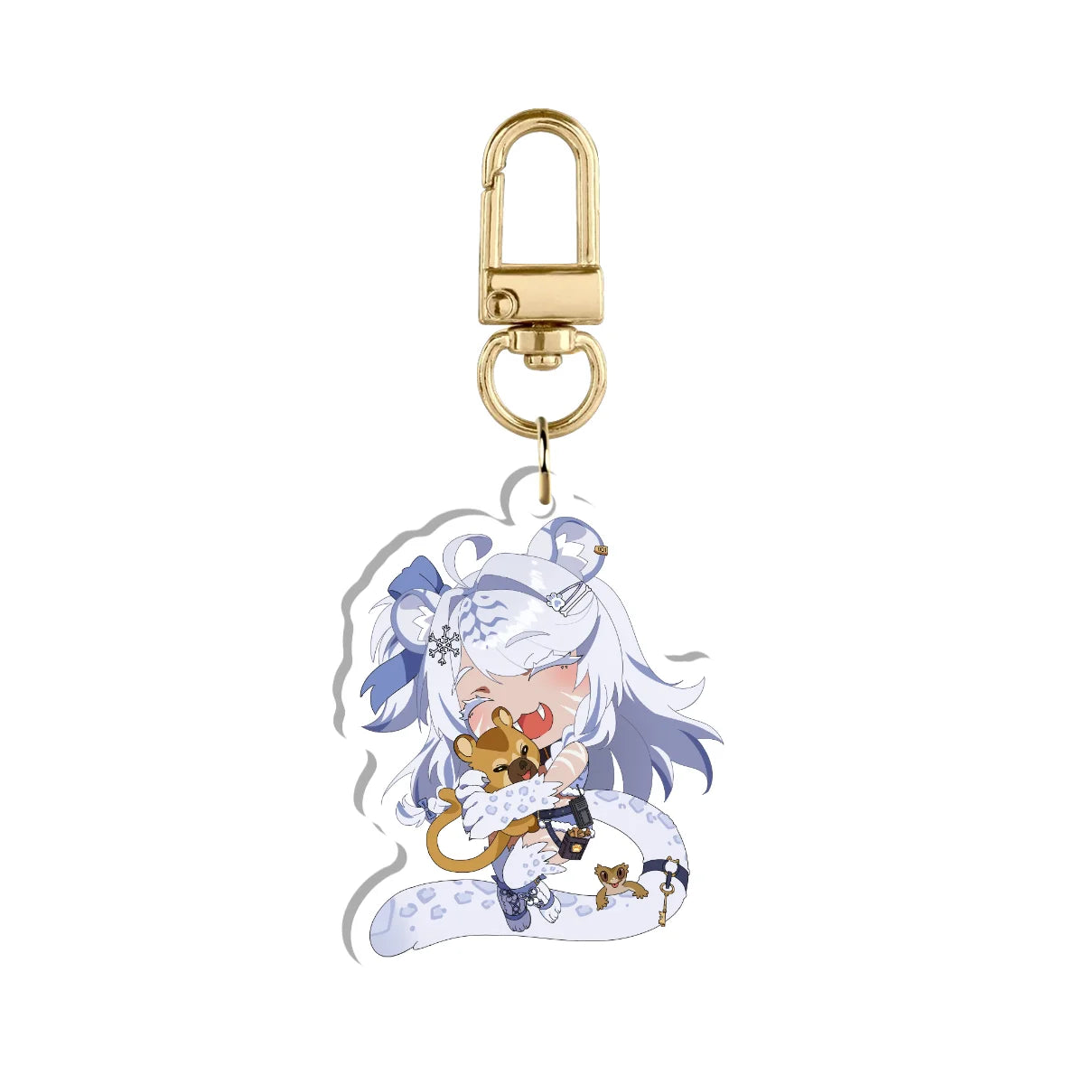 SnowieSmilodon Keychain